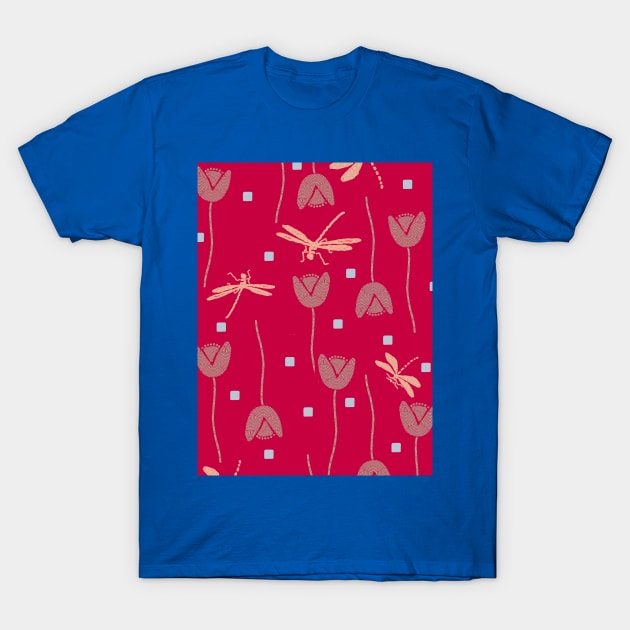 Tip Toe through the Tulips! T-Shirt by Salzanos